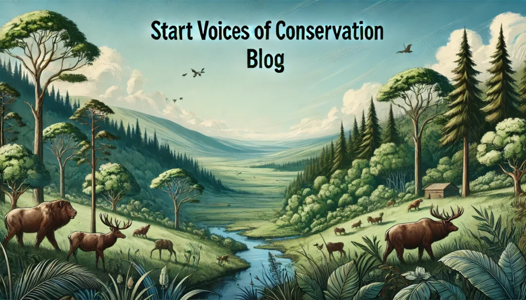 Start Voicesofconservation.org Blog